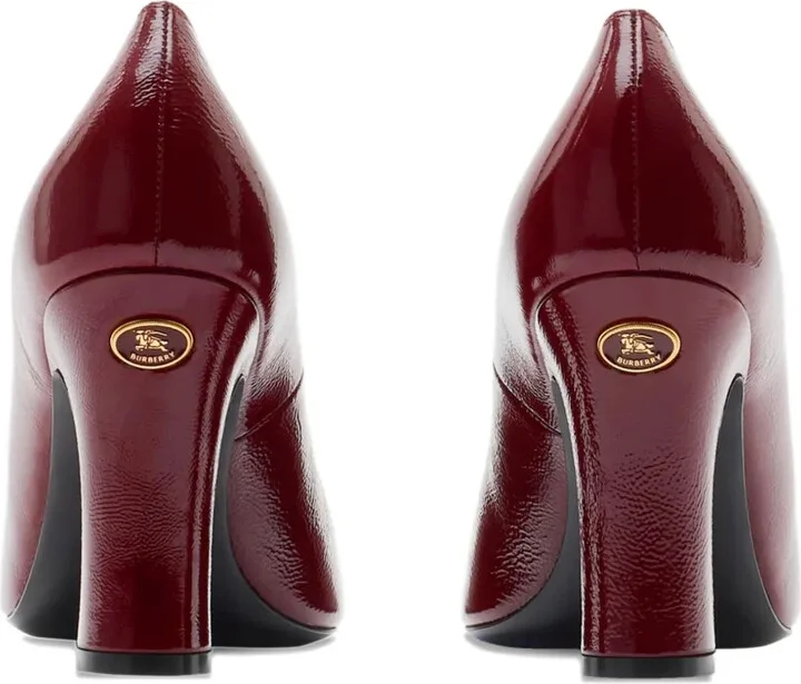 Scarpins Trinket patent leather block-heel pumps - Image 3