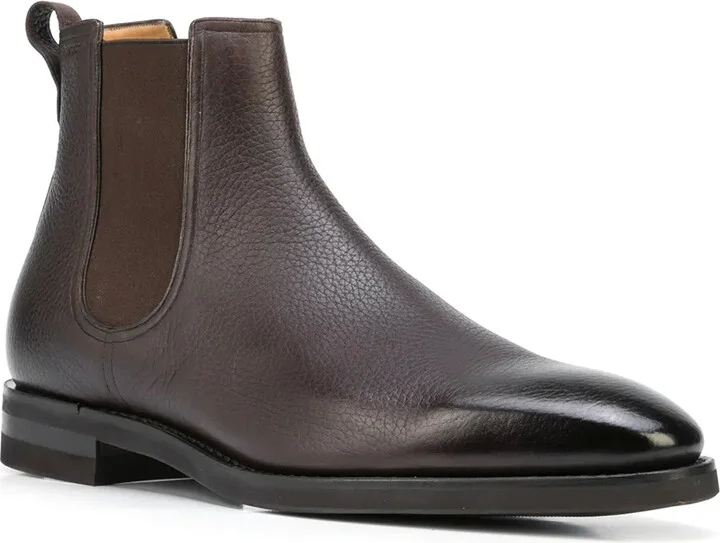 Scavone leather ankle boots - Image 2