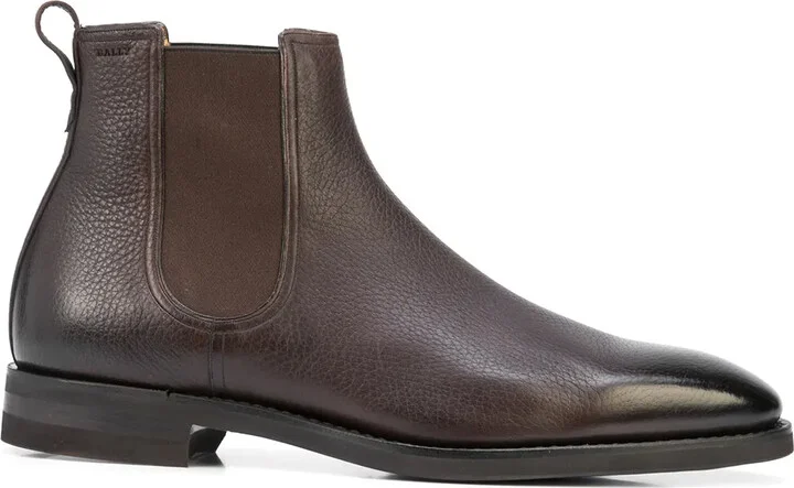 Scavone leather ankle boots