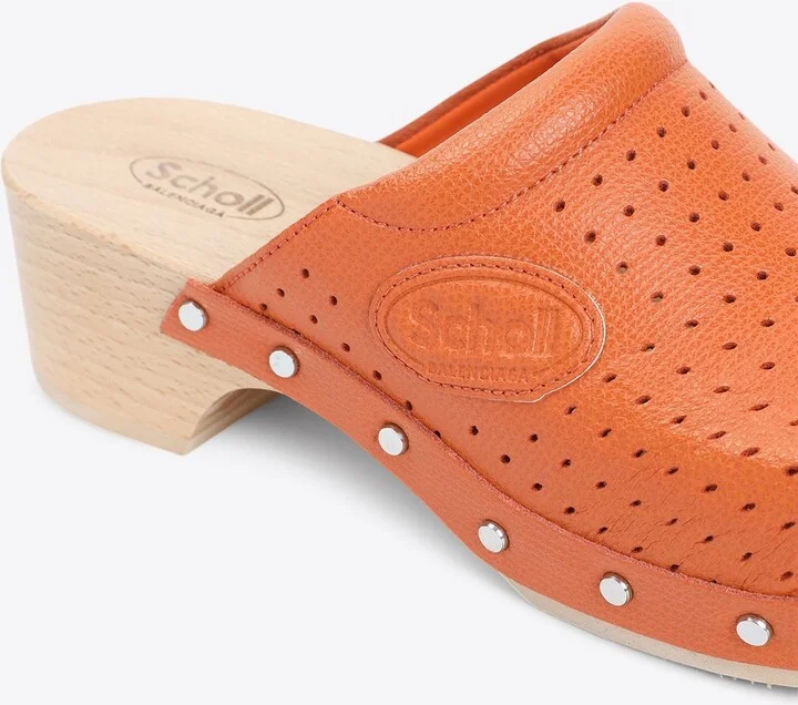 Scholl 40 Leather Mules - Image 3