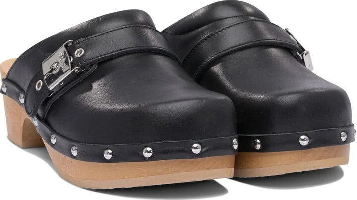 Scholl Pescura Clog 50 Blk&Honey Ltre - 50Mm - Image 2
