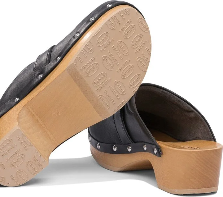 Scholl Pescura Clog 50 Blk&Honey Ltre - 50Mm - Image 5