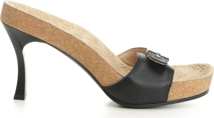 Scholl Sabot 80mm Sandals Black