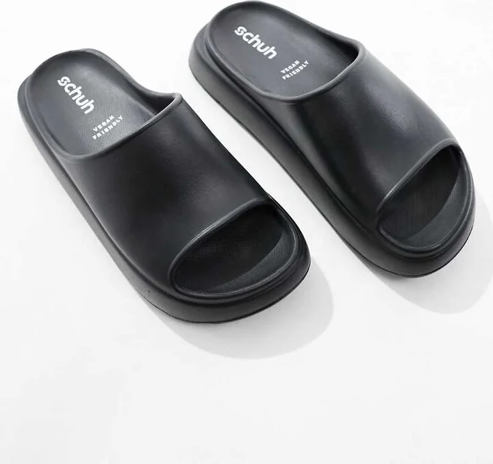 schuh Tatia slides in black - Image 4