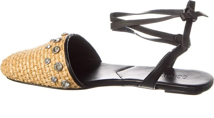 Schutz Abrie Leather Flat - Image 2