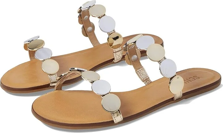 Schutz Acacia Women's Sandals Platina : 9 M, Leather