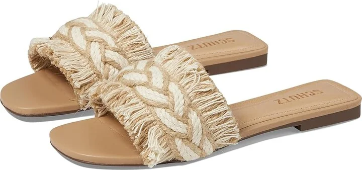 Schutz Adelia Women's Sandals Multineutro : 10 M, Leather