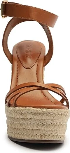 Schutz Alexandra Women's Sandals Miele : 11 M, Leather - Image 5