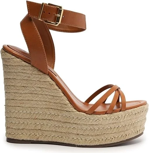 Schutz Alexandra Women's Sandals Miele : 11 M, Leather - Image 7