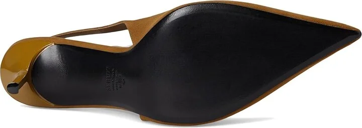 Schutz Alicia Sling Women's Shoes Dried Pistachio : 8 M, Suede - Image 3