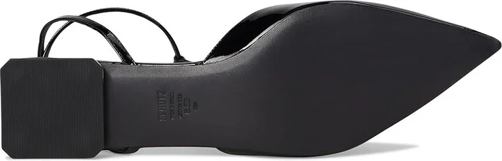 Schutz Allure T Flat Women's Dress Flat Shoes Black : 6 M, Leather - Image 3