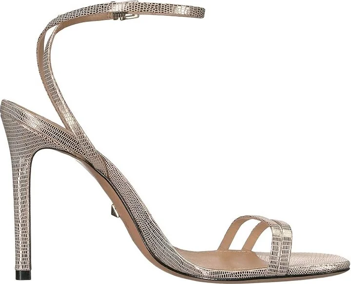 Schutz Altina Women's Shoes Platina Shine Lizard : 5 M, Leather - Image 8