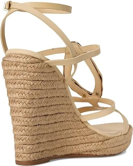 Schutz Amarilis Wedge Women's Wedge Shoes Natural Nibs : 10 M, Leather - Image 4