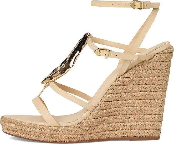 Schutz Amarilis Wedge Women's Wedge Shoes Natural Nibs : 10 M, Leather - Image 6