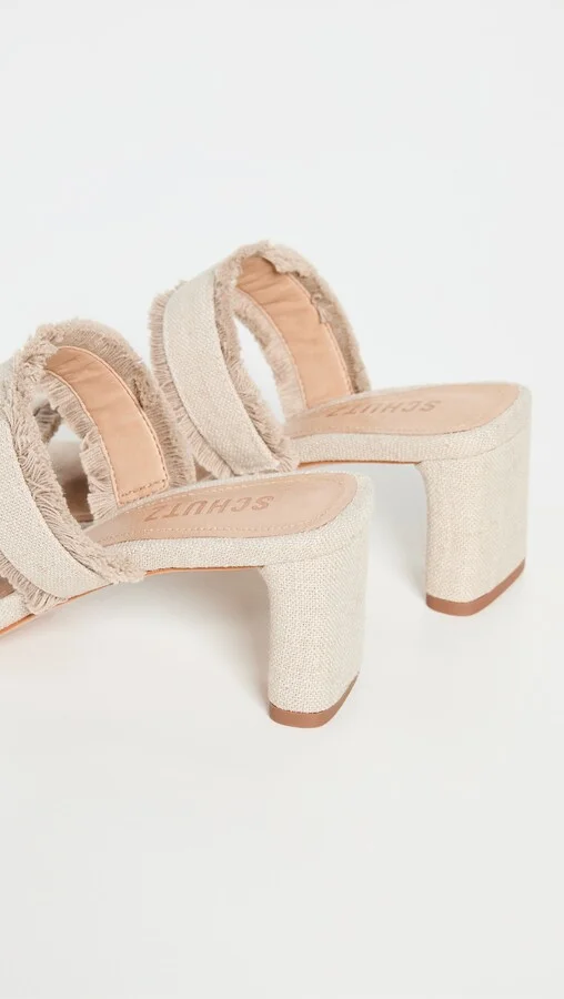 Schutz Amely Mid Block Sandals - Image 2