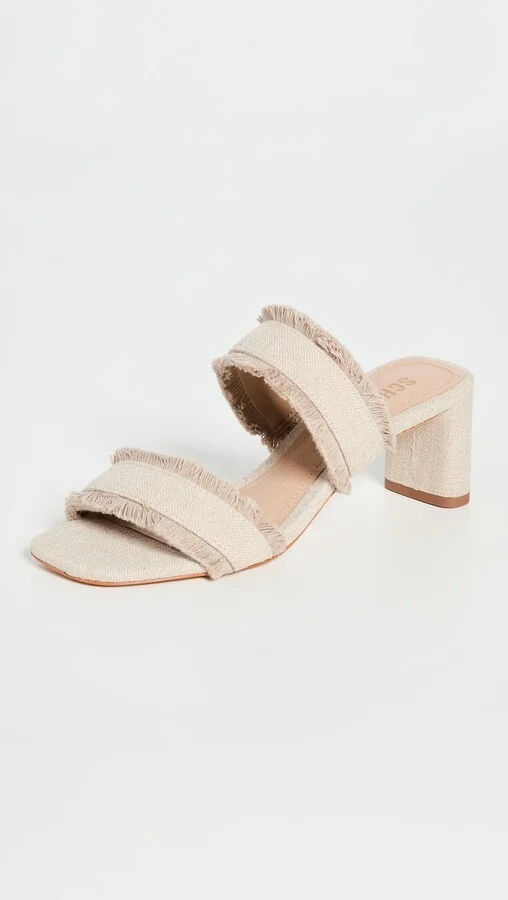 Schutz Amely Mid Block Sandals - Image 3