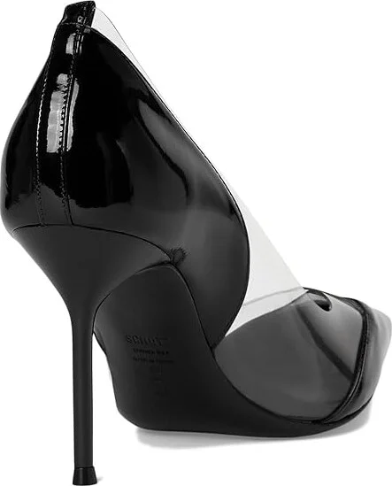 Schutz Andie High Women's Heels Black/Fume : 9.5 M, Leather - Image 4