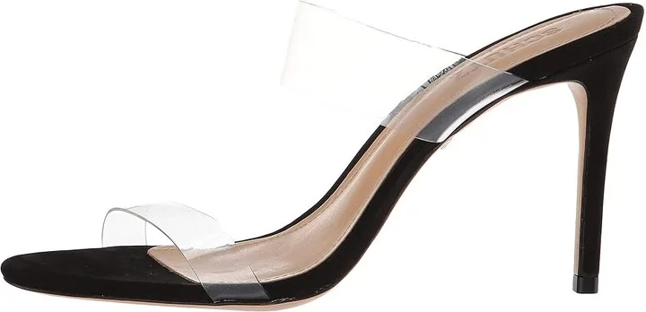 Schutz Ariella Women's Sandals Black/Transparente Nubuck/Vinil : 5 M - Image 7