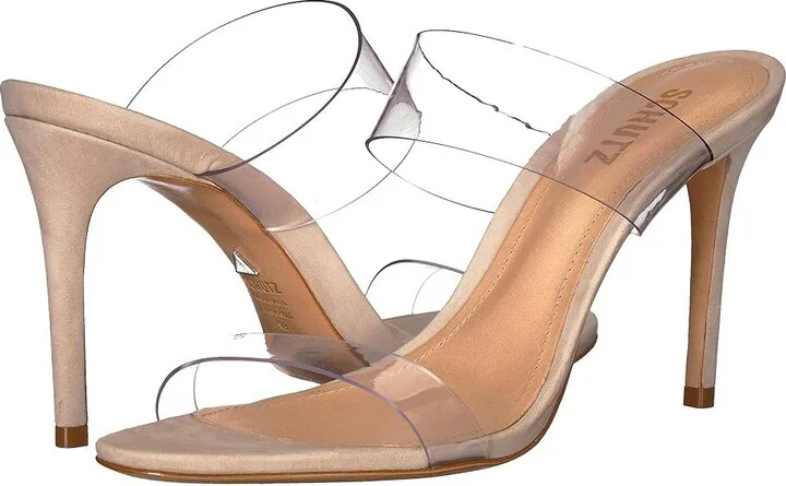 Schutz Ariella Women's Sandals Transparente Nubuck/Vinil : 5 M