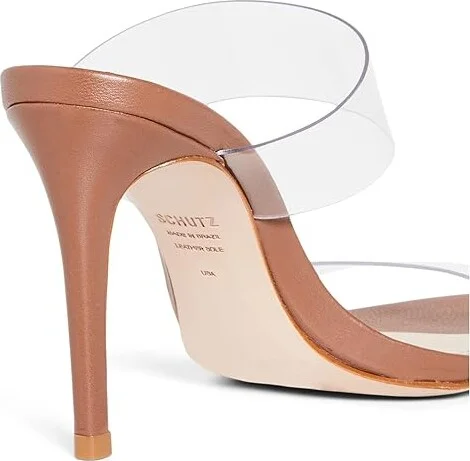 Schutz Ariella Women's Shoes Transparente(Wood) : 5 M - Image 3
