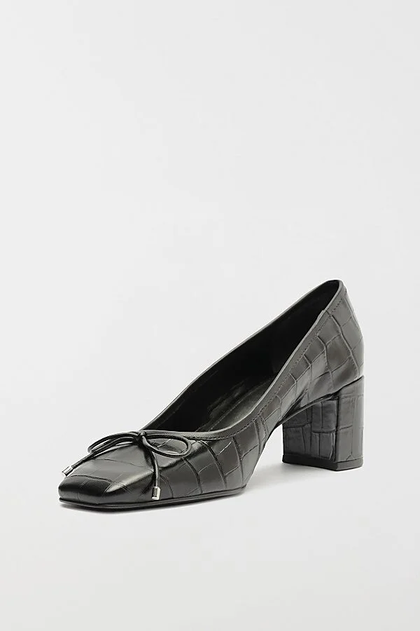 Schutz Arissa Ballet Block Heel in Black - Image 3