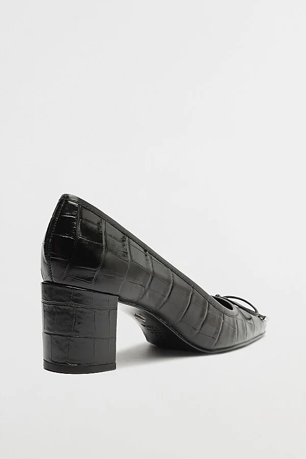 Schutz Arissa Ballet Block Heel in Black - Image 4