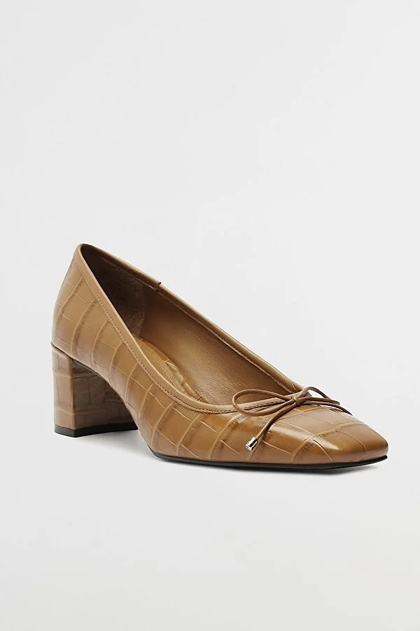 Schutz Arissa Ballet Block Heel in Black - Image 6