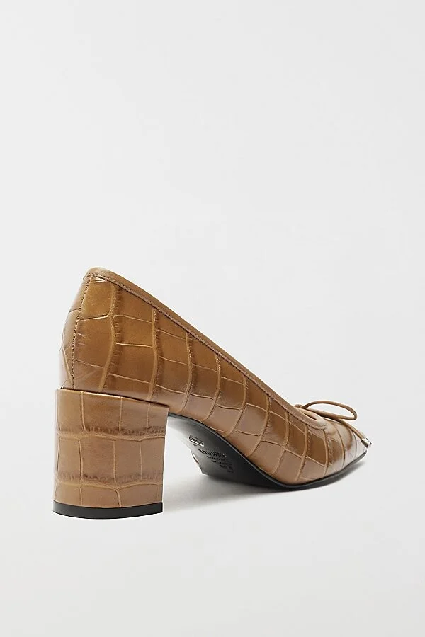Schutz Arissa Ballet Block Heel in Black - Image 8