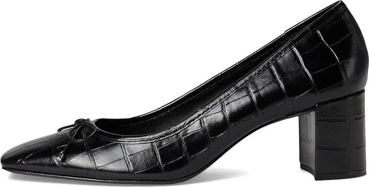 Schutz Arissa Block High Women's Heels Black 6 : 6 M, Leather - Image 6