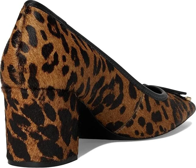 Schutz Arissa Block High Women's Heels Natural/Black : 5.5 M, Leather - Image 4