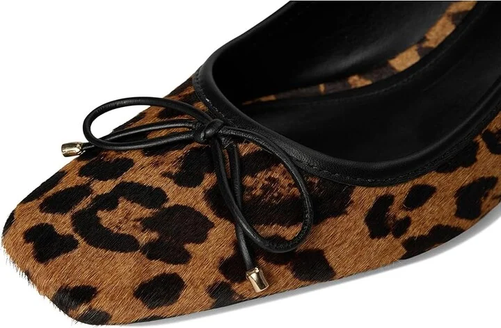Schutz Arissa Block High Women's Heels Natural/Black : 5.5 M, Leather - Image 7