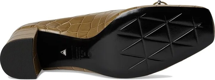 Schutz Arissa Block High Women's Heels Pistacho : 8 M, Leather - Image 3