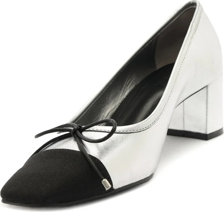 Schutz Arissa Block Leather Pump - Image 2