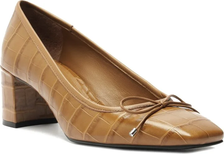 Schutz Arissa Block Leather Pump