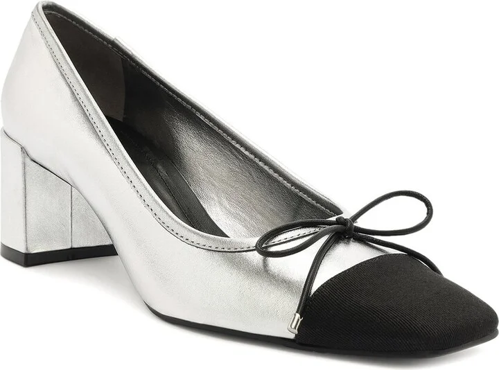 Schutz Arissa Block Leather Pump