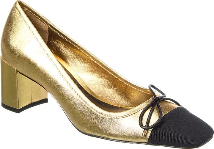 SCHUTZ Arissa Block Leather Pump
