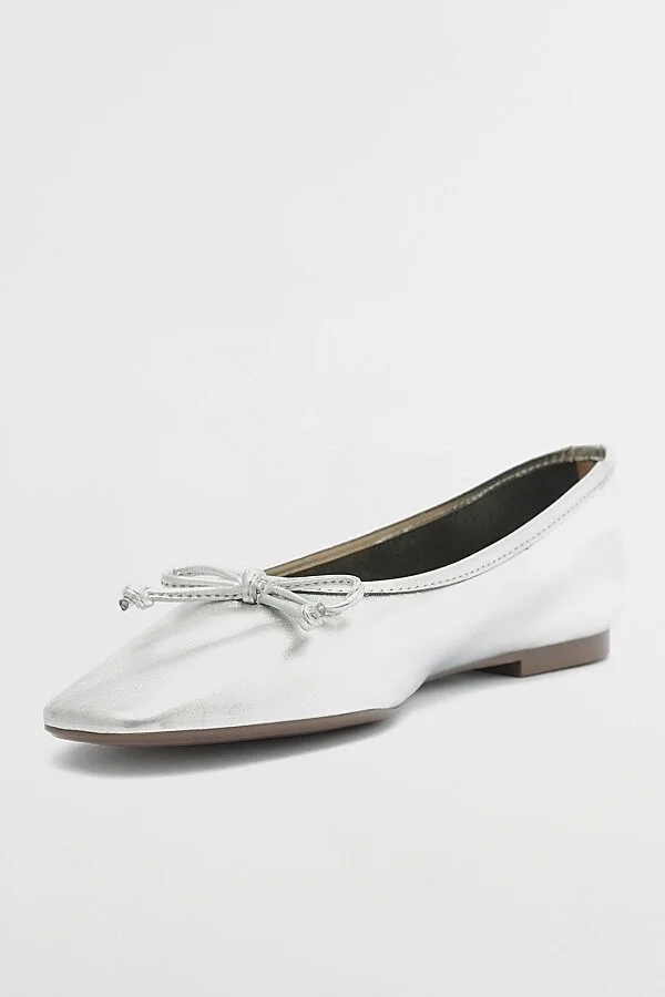 Schutz Arissa Leather Ballet Flat in Black - Image 11