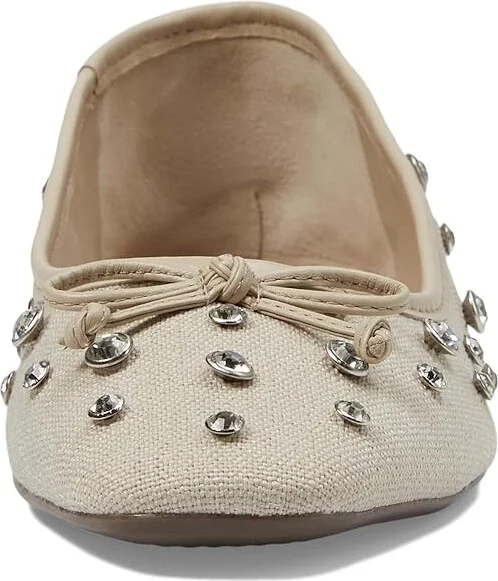 Schutz Arissa Shine Women's Flat Shoes Oyster : 8.5 M, Leather - Image 2