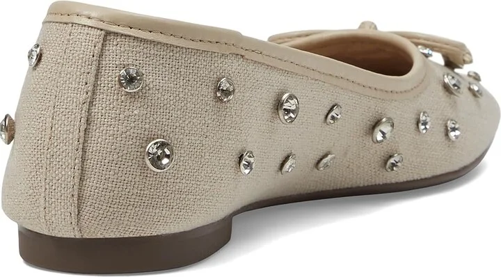Schutz Arissa Shine Women's Flat Shoes Oyster : 8.5 M, Leather - Image 4