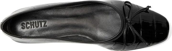 Schutz Arissa Women's Shoes Black 2 : 11 M, Leather - Image 2