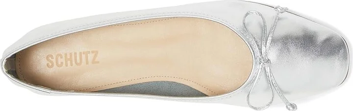 Schutz Arissa Women's Shoes Prata 2 : 5 M, Leather - Image 2