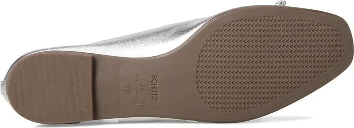 Schutz Arissa Women's Shoes Prata 2 : 5 M, Leather - Image 3