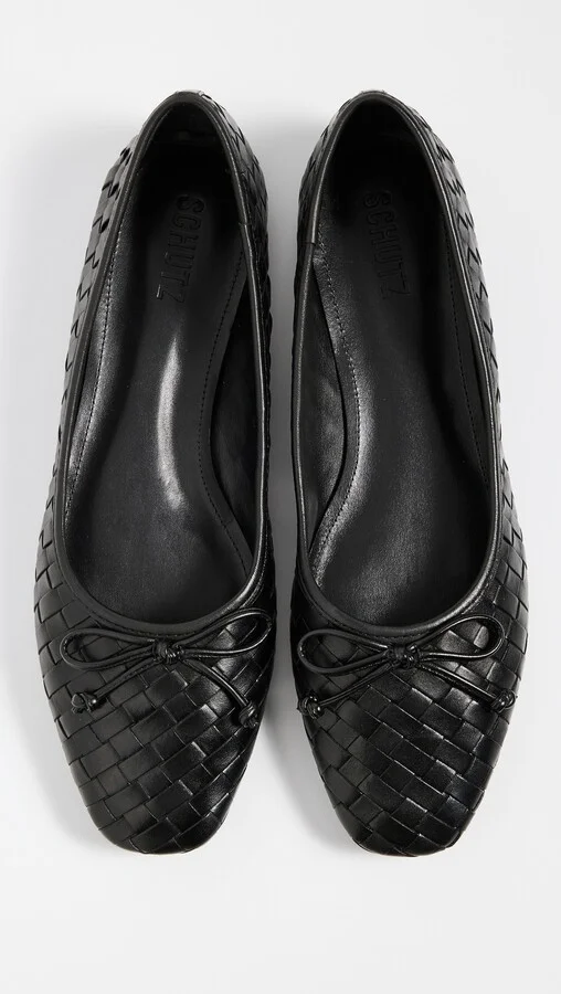 Schutz Arissa Woven Ballet Flat - Image 5