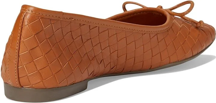 Schutz Arissa Woven Women's Shoes Cuoio Brown : 8.5 M, Leather - Image 4