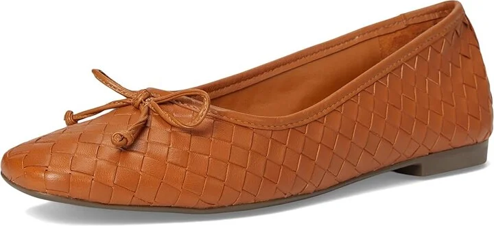 Schutz Arissa Woven Women's Shoes Cuoio Brown : 8.5 M, Leather - Image 5