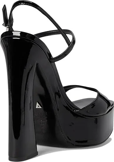 Schutz Arlene Women's Sandals Black : 10.5 M, Leather - Image 4