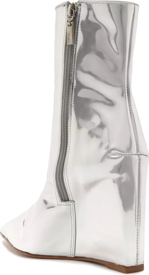 Schutz Asya Leather Bootie - Image 2