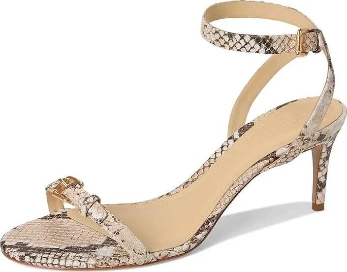 Schutz Aurora Mid Women's Sandals Beige Latte : 9.5 M, Leather - Image 5