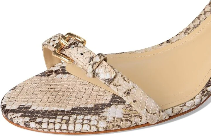Schutz Aurora Mid Women's Sandals Beige Latte : 9.5 M, Leather - Image 7
