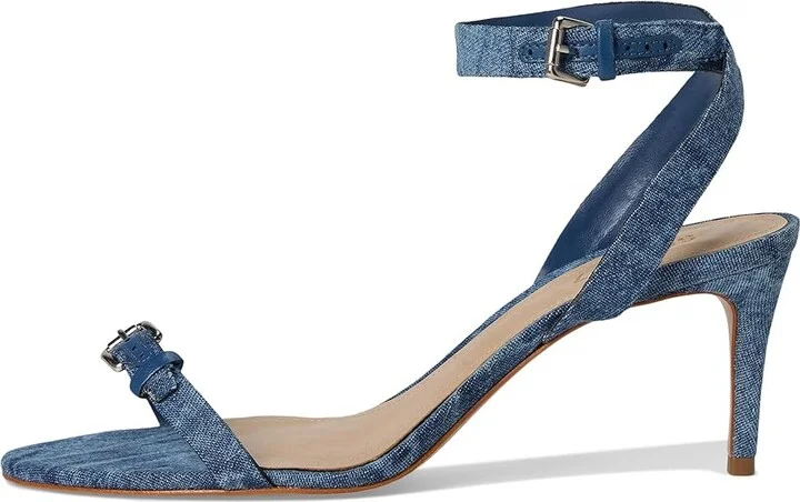 Schutz Aurora Mid Women's Sandals Belize Blue : 8 M, Leather - Image 6